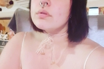 Teasing you with my Lace Top on