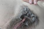 bush in sperm (lubricant in the form of sperm)