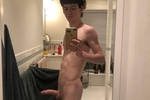 hard cock with face