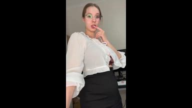 secretary pleases her boss