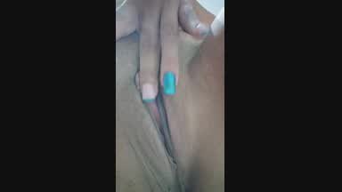 Fingering pussy tease