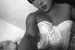 black and white