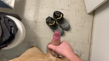 Overall milk onto boots