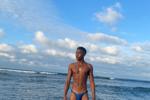 The sea combines well with me 😎😅