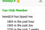MY HIGHEST TIPPER