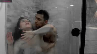I fuck her in the shower