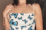 Butterfly Body Suit Tease