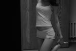 Black and white