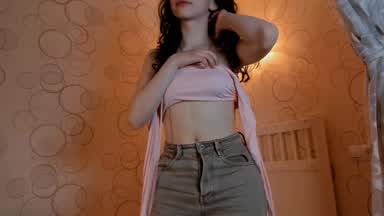 Cute belly dance