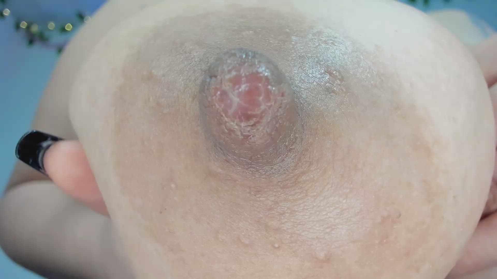 Nipple close up
