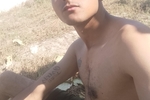 In the beach