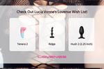 my lovense wish list