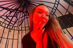 Angel in red