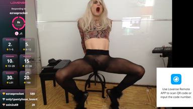 Nylon Precum and Face