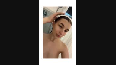 Shower tease