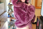 Furry Purple Coat Fun