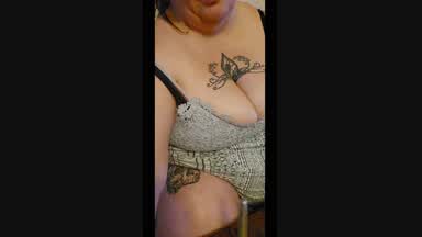 POV Daddy watches Queen Bee play with wax