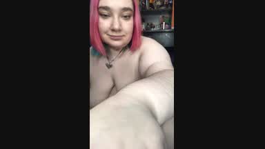 Pussyfuck with Black toy! 💕