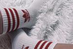 my feet in socks