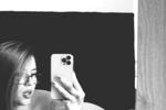 black and white