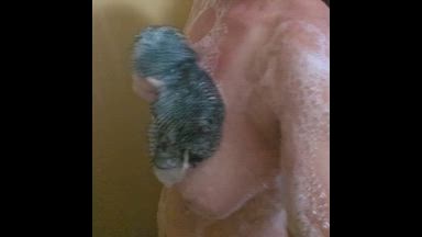 sexcrazedcouple โ Soppy tittys in the shower