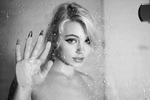 in the shower