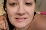 Daddy came on my face.
