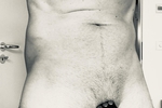 white beef — my nude body with cock ring on