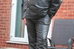 Full leather outside