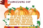 Promotion for you on Thanksgiving Eve