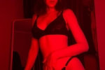 red photo in underwear