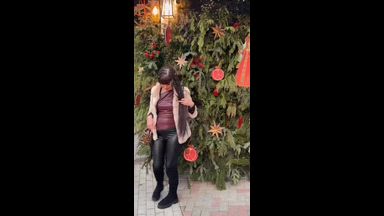 When the sity smells of pine and holidays