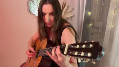 Playing guitar for you