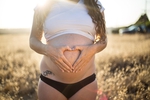 9 months pregnant