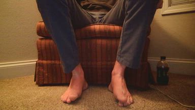finn :) (bisexual) — Foot Tease
