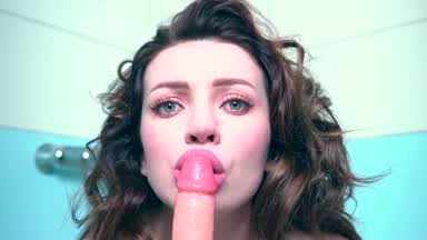 NEW. Shower show. Blowjob, squirt.
