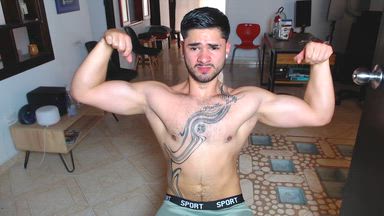 flexing my body