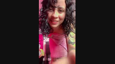 getting out of the shower