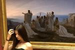 in the art gallery