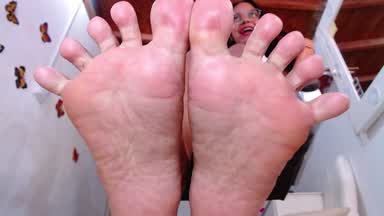 my feet in your face
