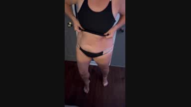 Get naked and jerk my cock.