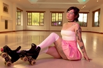 Hot pics in roller skates