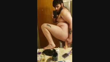quick dildo action. 10 inch.
