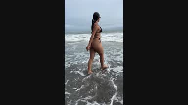 Bella loves the sea