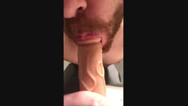 Suck dildo