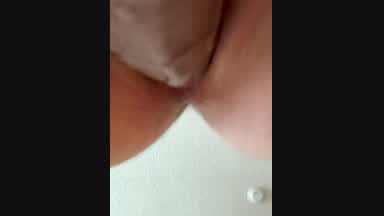 Close up Ride BBC Dildo