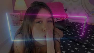 Sucking my favorite toy