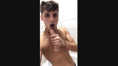 Playing with my dildo