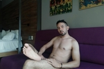daddy hot up show feet