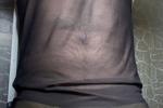 Naughty man with wet clothes